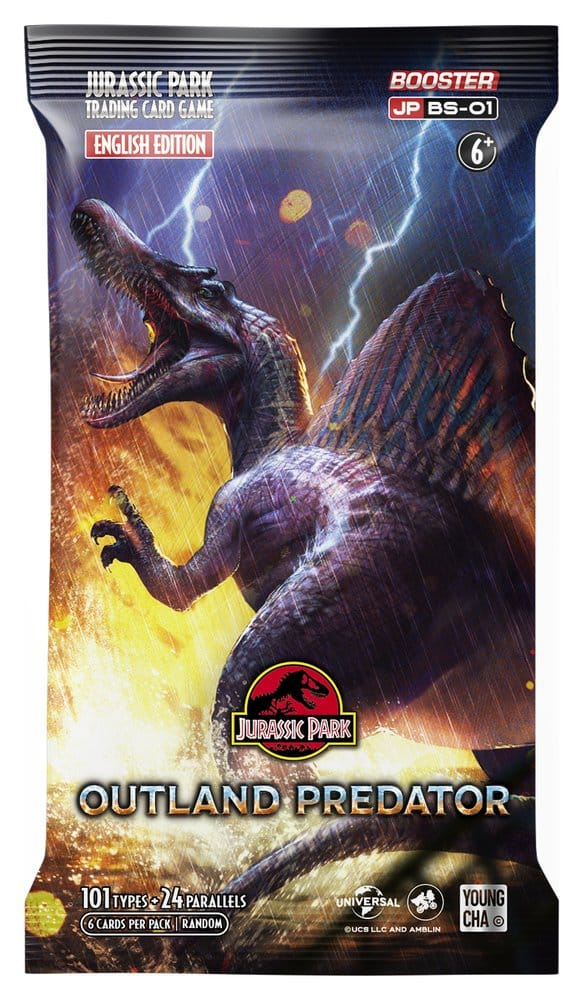 Jurassic Park TCG Outland Predator Booster Packs Display (24) *Englische Version*