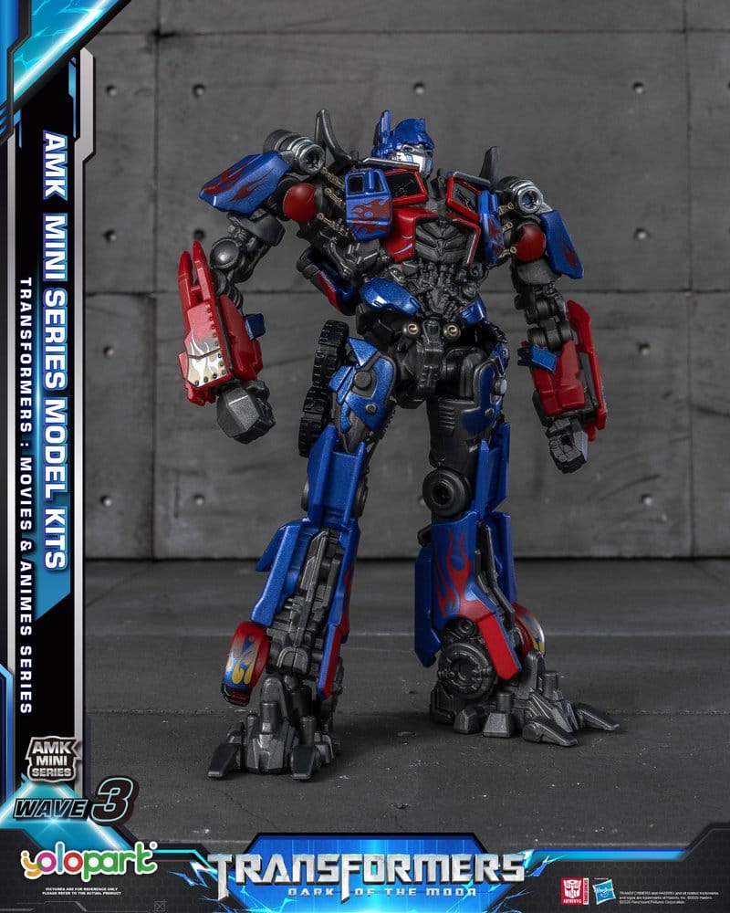 Transformers Generation One AMK Mini Series Plastic Model Kit Wave 3 Optimus Prime TF 3 11 cm        