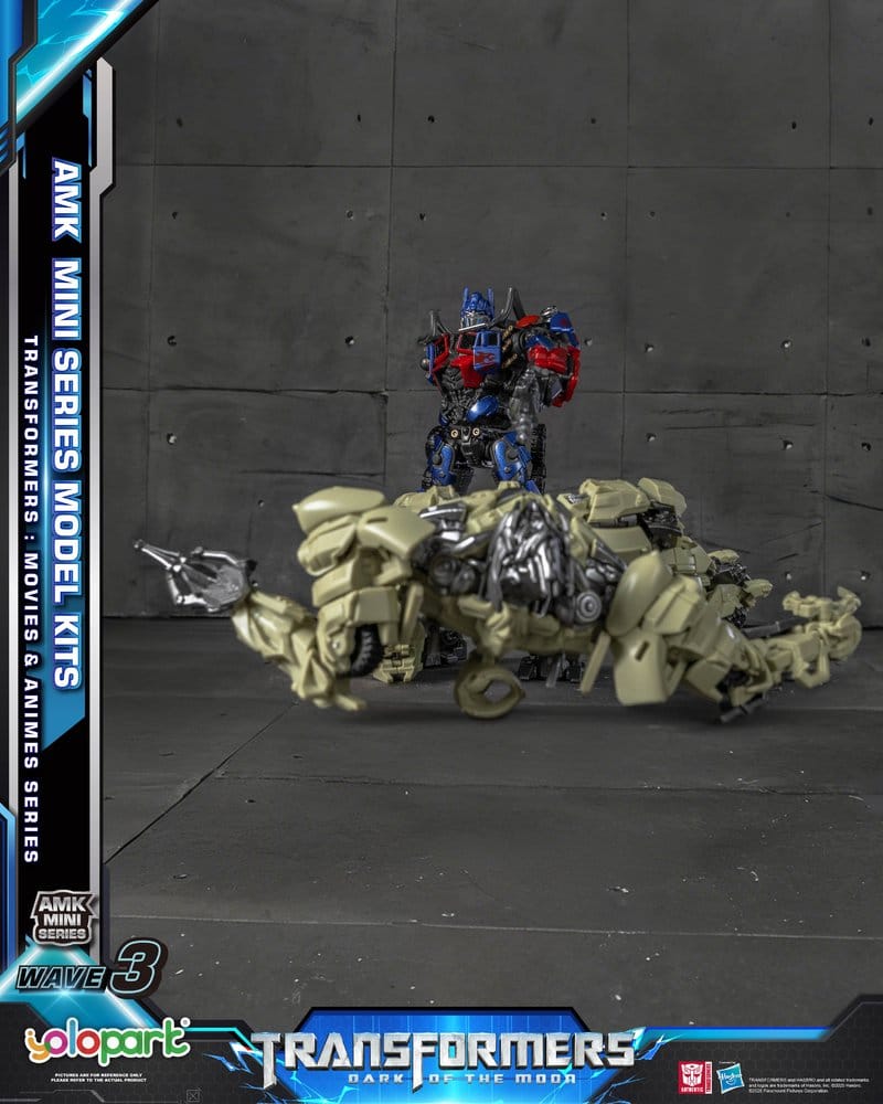 Transformers Generation One AMK Mini Series Plastic Model Kit Wave 3 Optimus Prime TF 3 11 cm        