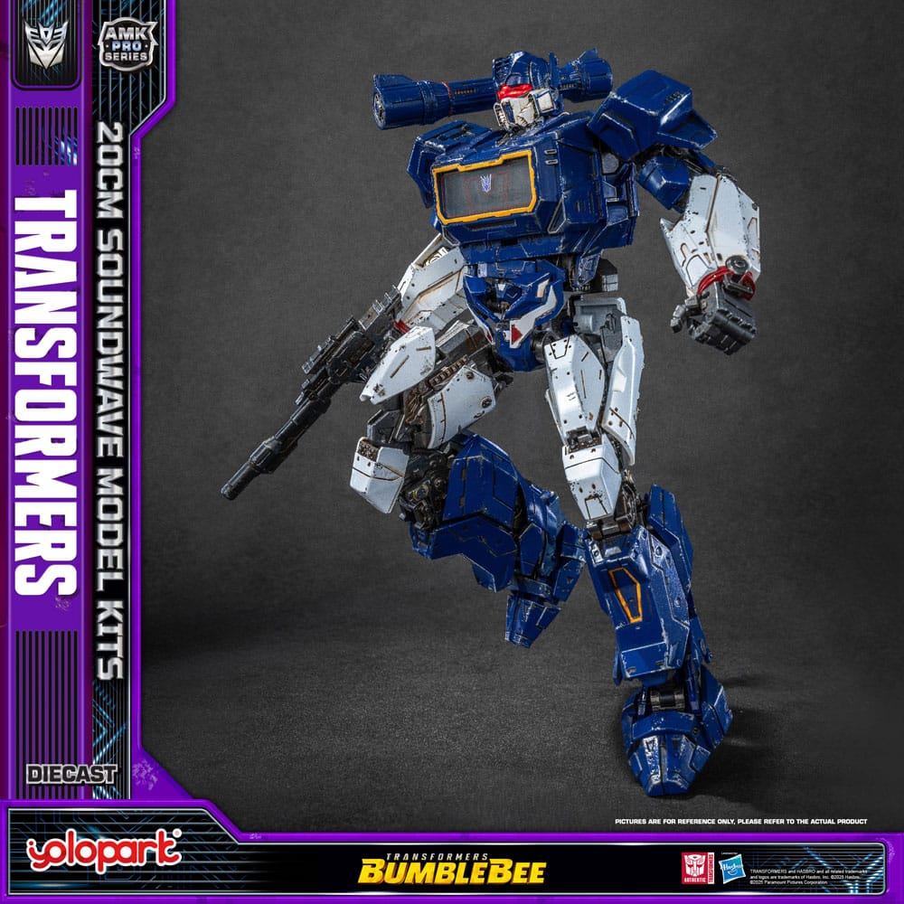Transformers: Bumblebee AMK Pro Series Plastic Model Kit Soundwave (Oversea Version) 20 cm    