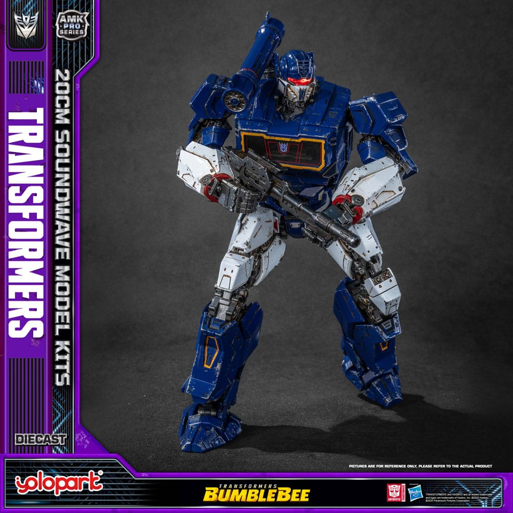 Transformers: Bumblebee AMK Pro Series Plastic Model Kit Soundwave (Oversea Version) 20 cm    
