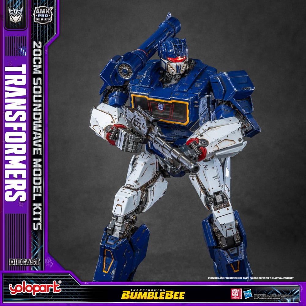 Transformers: Bumblebee AMK Pro Series Plastic Model Kit Soundwave (Oversea Version) 20 cm    
