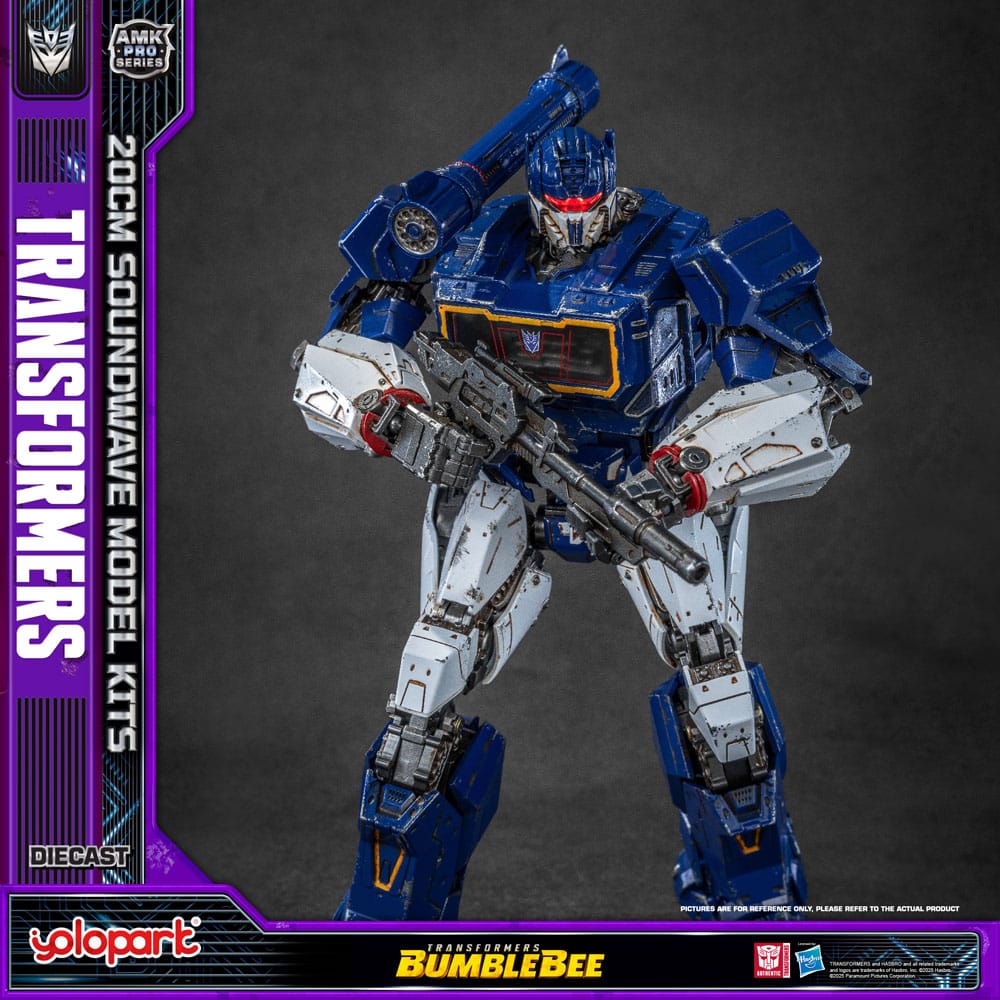 Transformers: Bumblebee AMK Pro Series Plastic Model Kit Soundwave (Oversea Version) 20 cm    