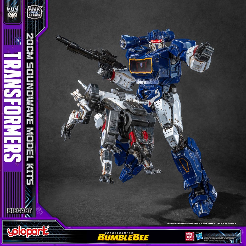 Transformers: Bumblebee AMK Pro Series Plastic Model Kit Soundwave (Oversea Version) 20 cm    