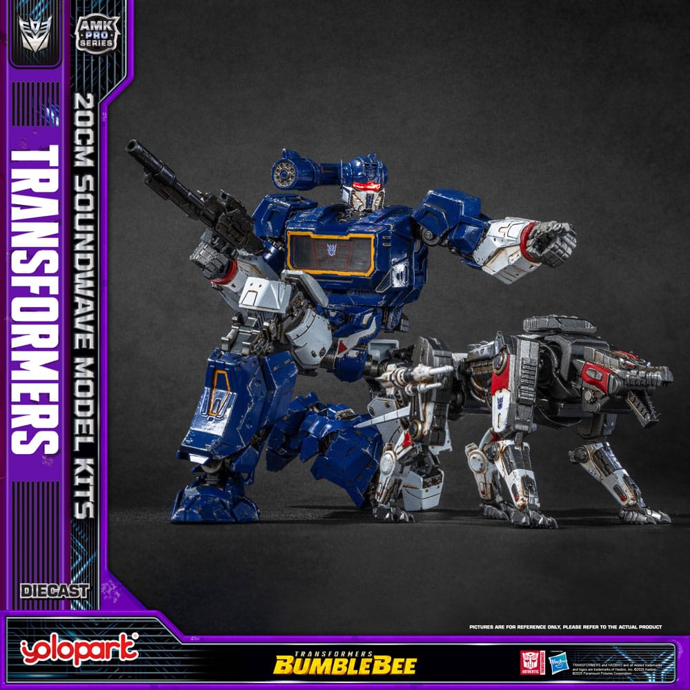 Transformers: Bumblebee AMK Pro Series Plastic Model Kit Soundwave (Oversea Version) 20 cm    