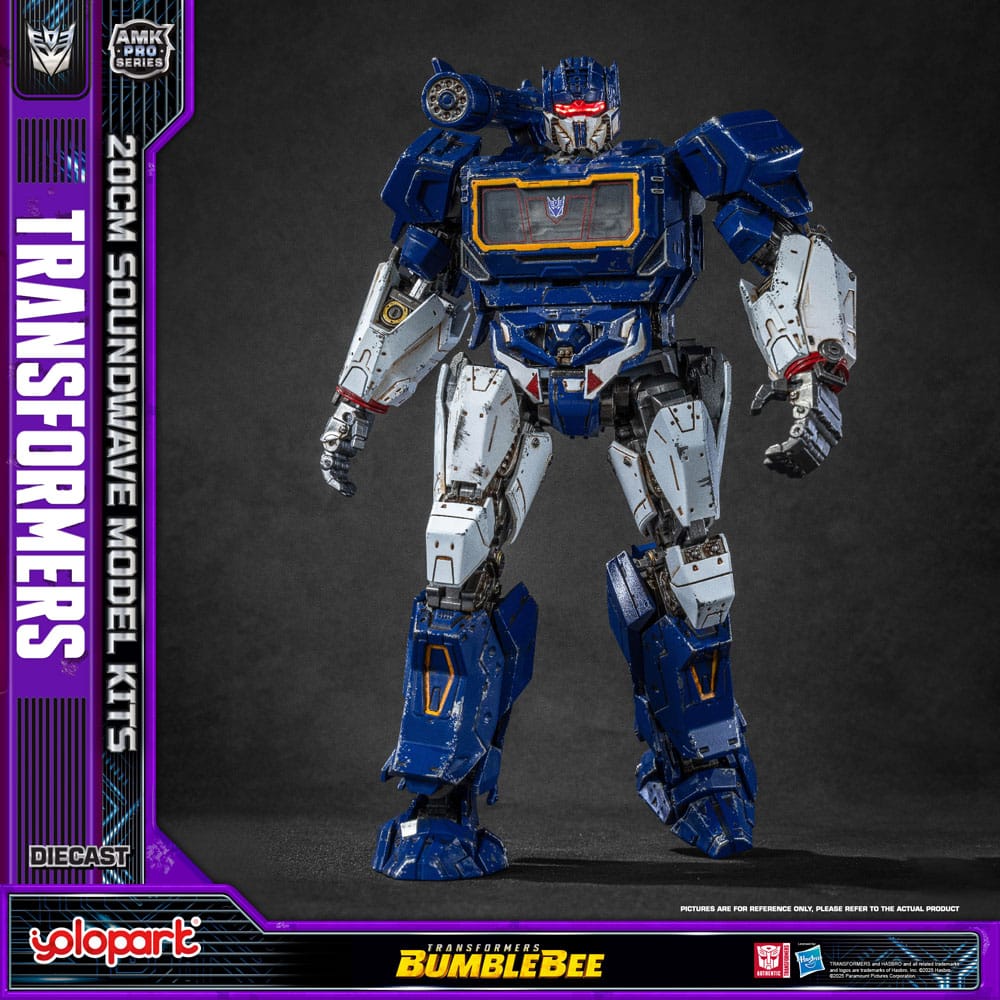 Transformers: Bumblebee AMK Pro Series Plastic Model Kit Soundwave (Oversea Version) 20 cm    