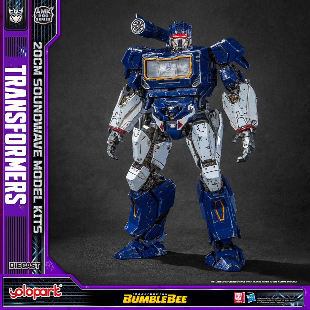Transformers: Bumblebee AMK Pro Series Plastic Model Kit Soundwave (Oversea Version) 20 cm    