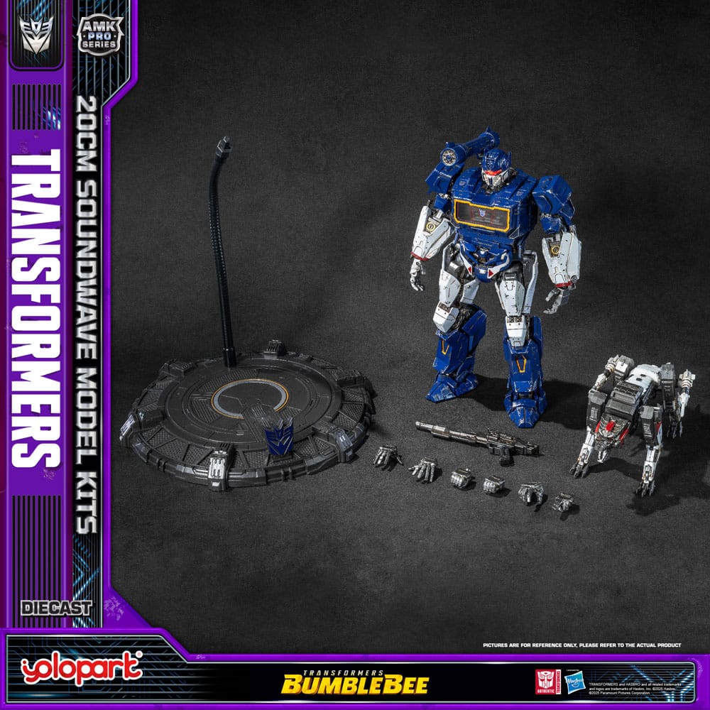 Transformers: Bumblebee AMK Pro Series Plastic Model Kit Soundwave (Oversea Version) 20 cm    