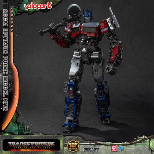 Transformers: Rise of the Beasts AMK Pro Series Plastic Model Kit Optimus Prime (Oversea Version) 20 cm    