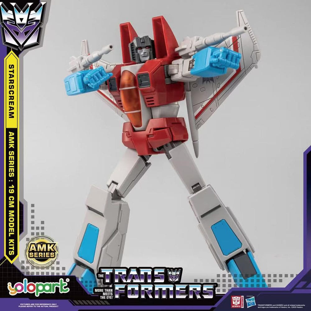 Transformers Generation One AMK Series Plastic Model Kit Starscream 19 cm     