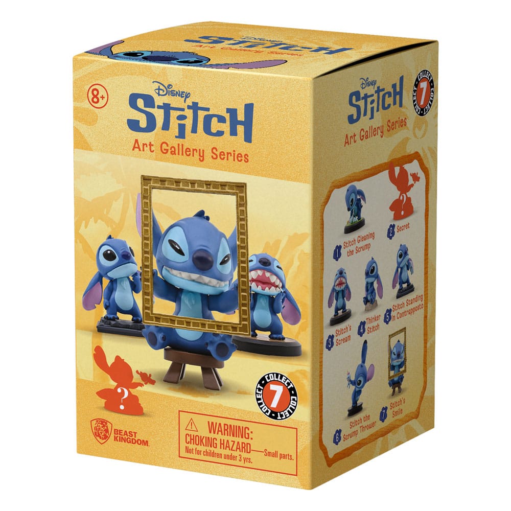 Lilo & Stitch Hero Box Art Gallery Series Minifiguren 8 cm Display (6)      