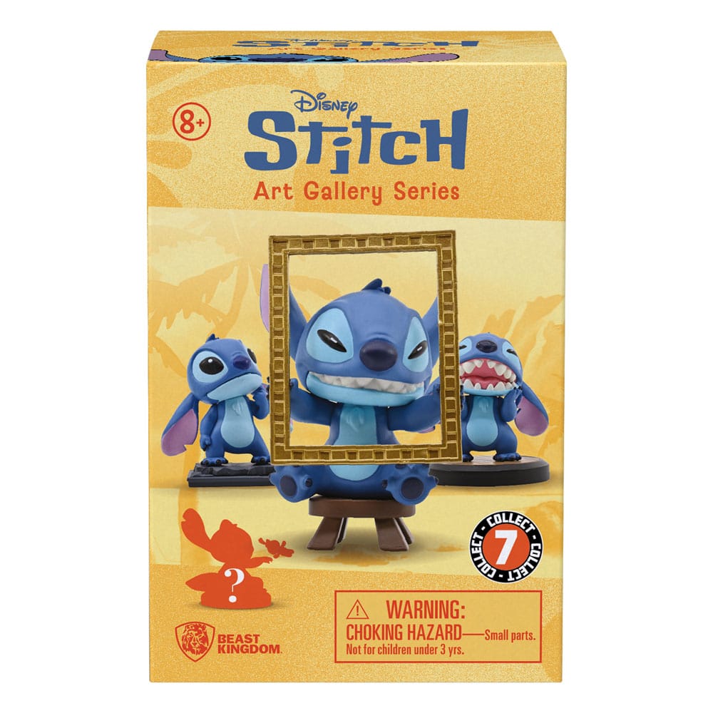 Lilo & Stitch Hero Box Art Gallery Series Minifiguren 8 cm Display (6)      
