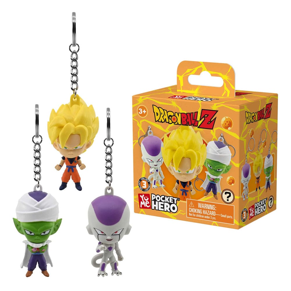 Dragon Ball Z Pocket Hero Schlüsselanhänger Series 1 Blind Box Display (12)          
