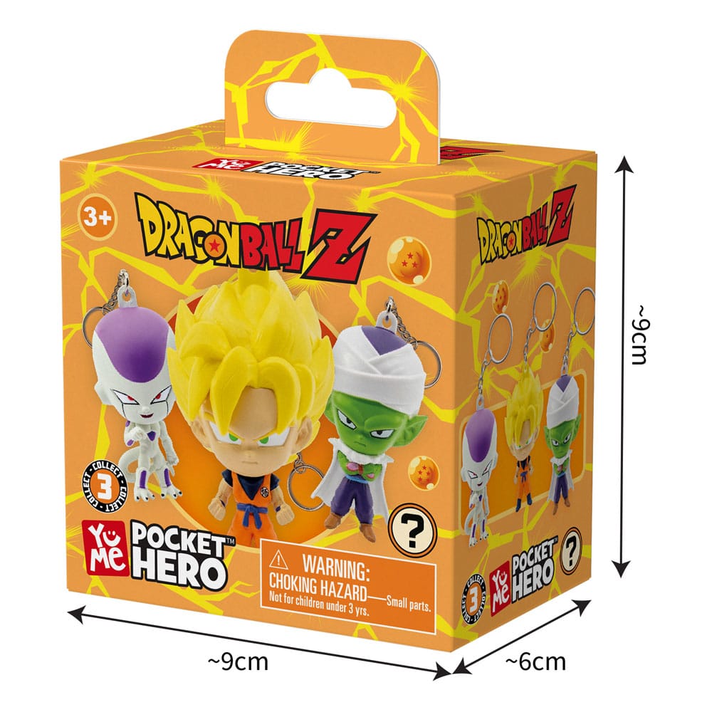 Dragon Ball Z Pocket Hero Schlüsselanhänger Series 1 Blind Box Display (12)          