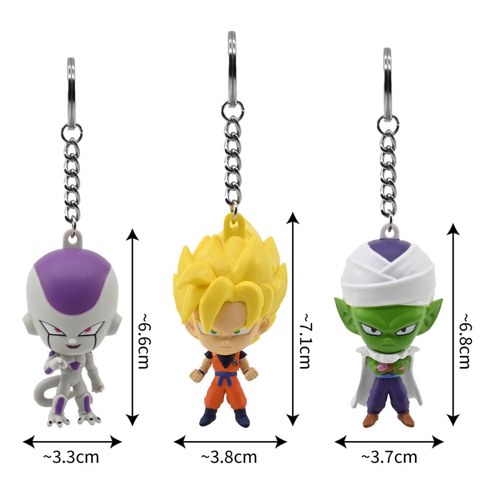 Dragon Ball Z Pocket Hero Schlüsselanhänger Series 1 Blind Box Display (12)          