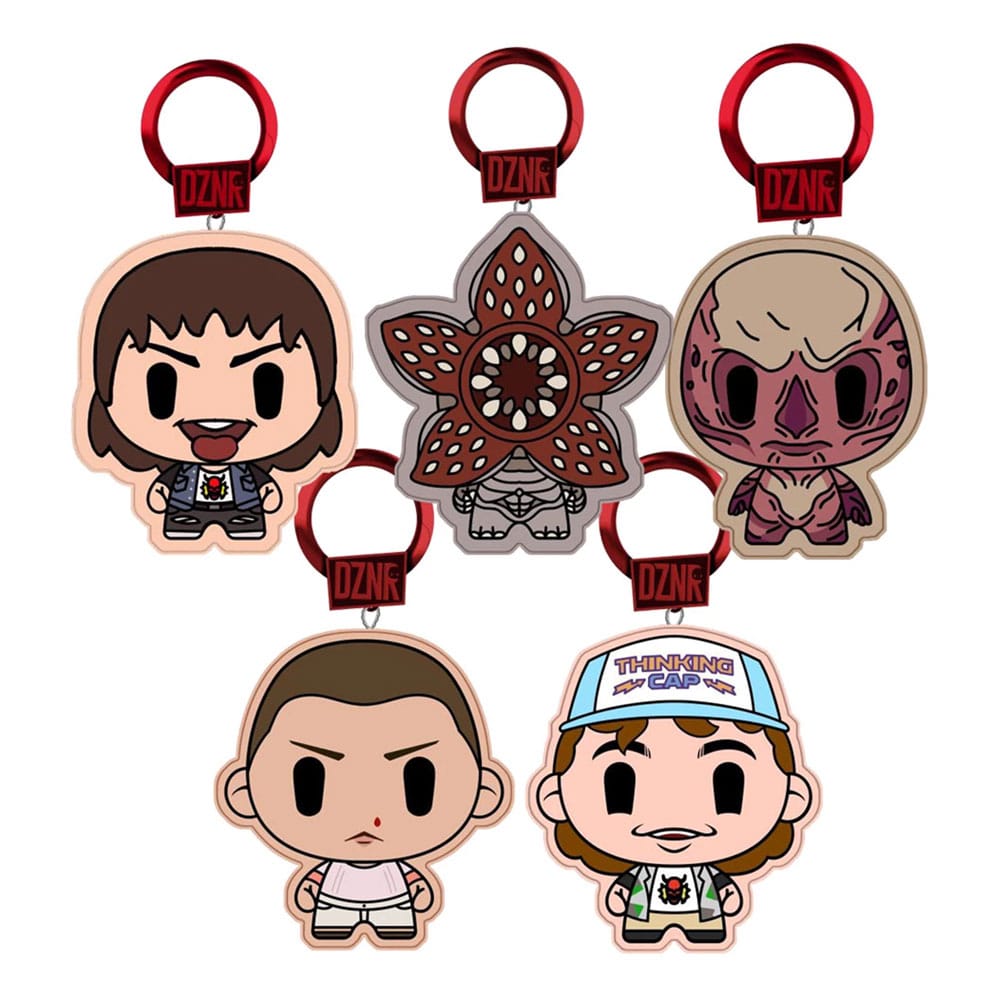 Stranger Things DZNR Taschenanhänger 10 cm Display (24)             