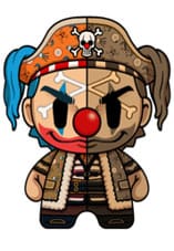 One Piece DZNR Plüschfigur Buggy Dead or Alive Edition 18 cm       