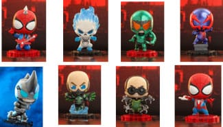 Spider-Man Cosbi Minifiguren 8 cm Blind Box Display (8)              