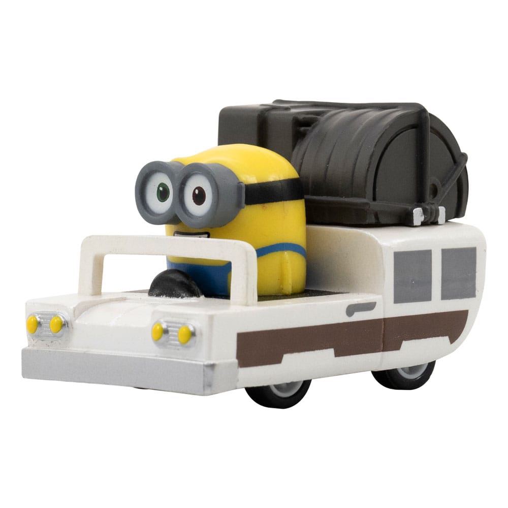Minions Zoom Hero Rückzug-Fahrzeuge mit Figuren Blind Box Display (12)     