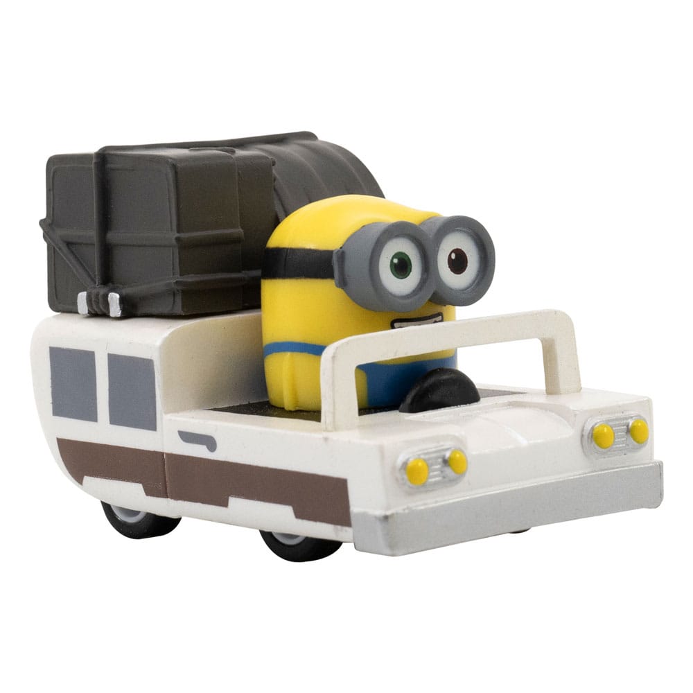Minions Zoom Hero Rückzug-Fahrzeuge mit Figuren Blind Box Display (12)     