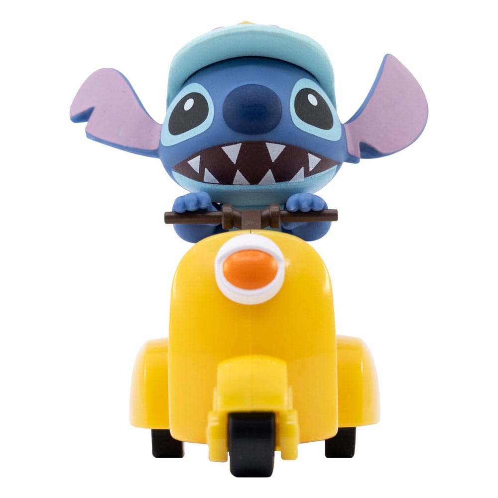 Lilo & Stitch Zoom Hero Rückzug-Fahrzeuge mit Figuren Stitch (Blind Box Ver.) Display (12)  