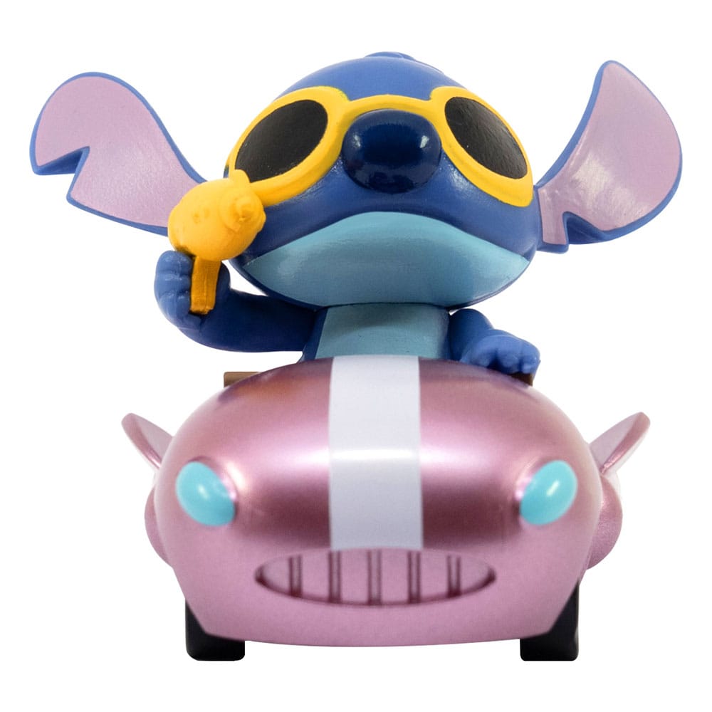 Lilo & Stitch Zoom Hero Rückzug-Fahrzeuge mit Figuren Stitch (Blind Box Ver.) Display (12)  