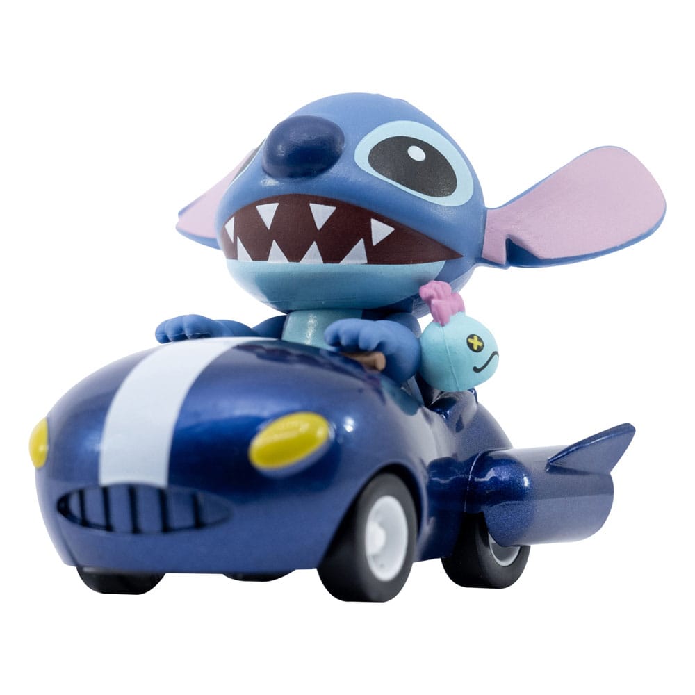 Lilo & Stitch Zoom Hero Rückzug-Fahrzeuge mit Figuren Stitch (Blind Box Ver.) Display (12)  