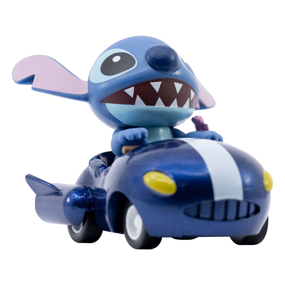 Lilo & Stitch Zoom Hero Rückzug-Fahrzeuge mit Figuren Stitch (Blind Box Ver.) Display (12)  