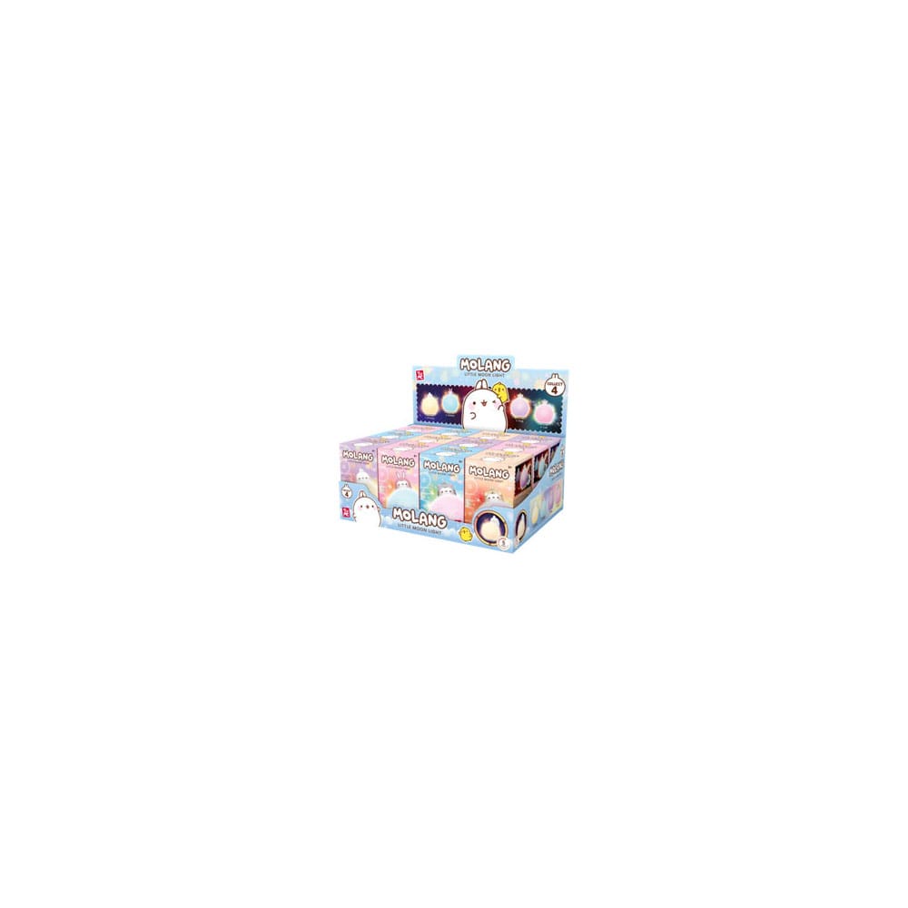 Molang Little Moon Light Series Minifiguren 8 cm Display (12)             