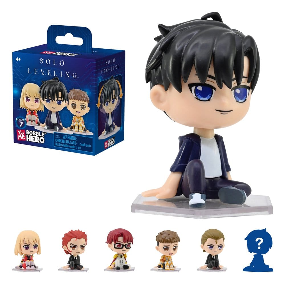 Solo Leveling Bobble Hero Wackelkopf-Figuren Series 1 Blind Box Display (12)