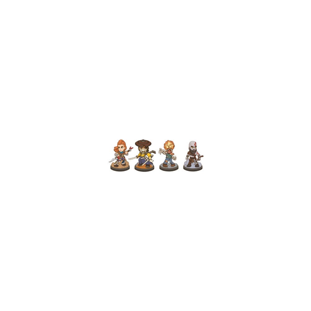 PlayStation Hero Box All Stars Series Minifiguren 12 cm Display (6)            