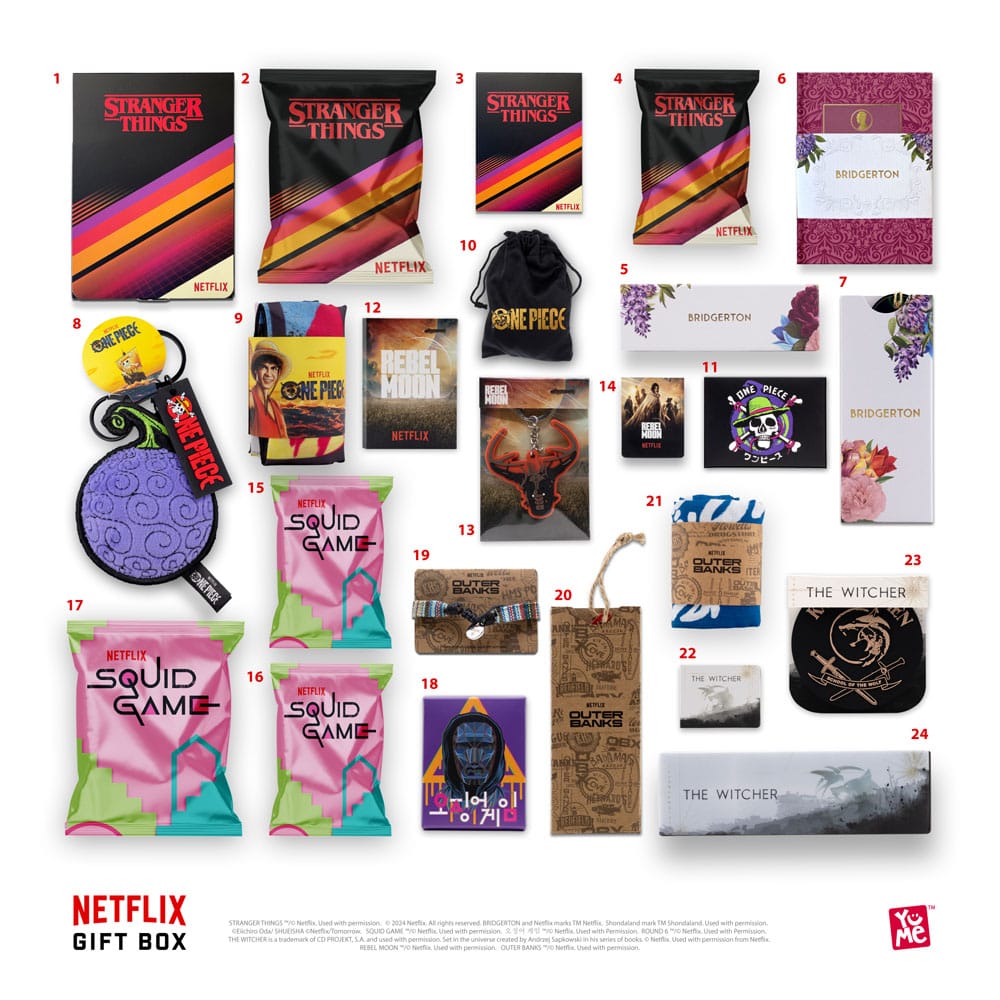 Netflix Geschenkbox Countdown