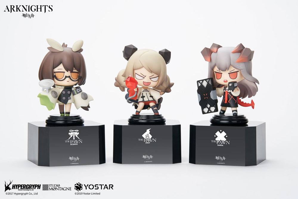 Arknights PVC Statuen Deformed Vol. 2 Set Box 12 cm