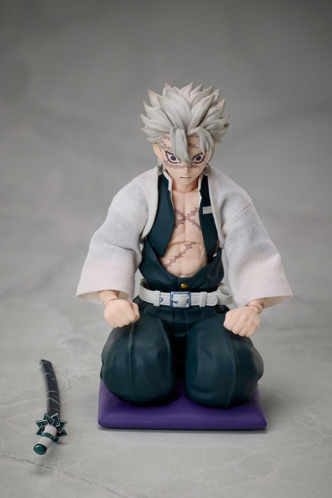 Demon Slayer: Kimetsu no Yaiba BUZZmod Actionfigur 1/12 Sanemi Shinazugawa 15 cm