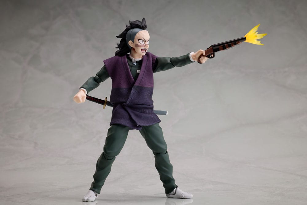 Demon Slayer: Kimetsu no Yaiba BUZZmod Actionfigur 1/12 Genya Shinazugawa 15 cm