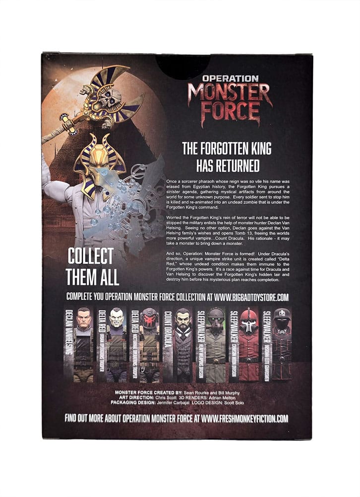 Operation: Monster Force Actionfigur 1/12 Forgotten King 15 cm