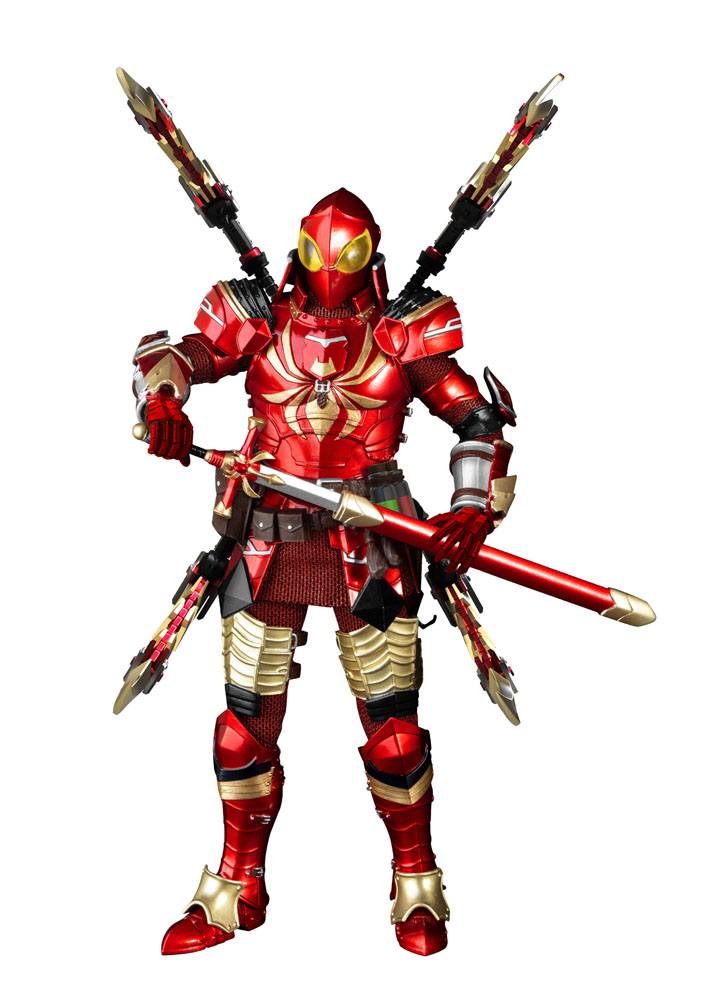 Marvel Dynamic 8ction Heroes Actionfigur 1/9 Medieval Knight Spider-Man 20 cm