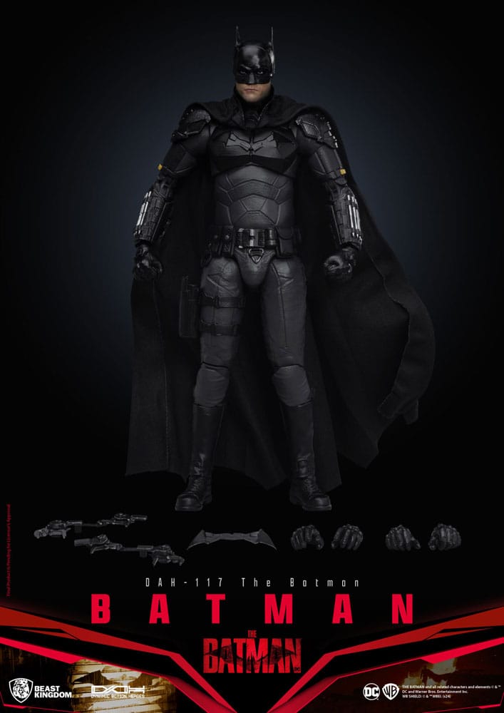 DC Comics Dynamic 8ction Heroes Actionfigur 1/9 Batman (The Batman) 21 cm
