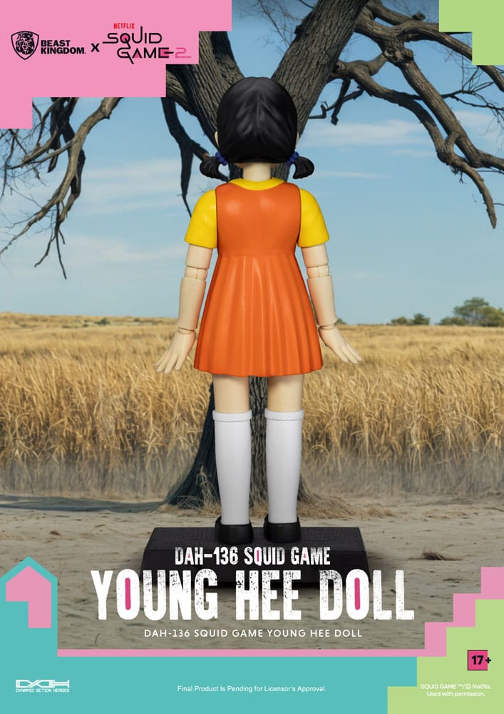 Squid Game Actionfigur mit Sound Young Hee Doll 30 cm
