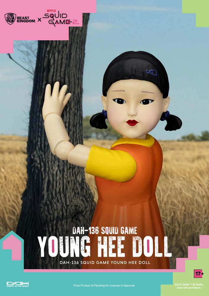 Squid Game Actionfigur mit Sound Young Hee Doll 30 cm