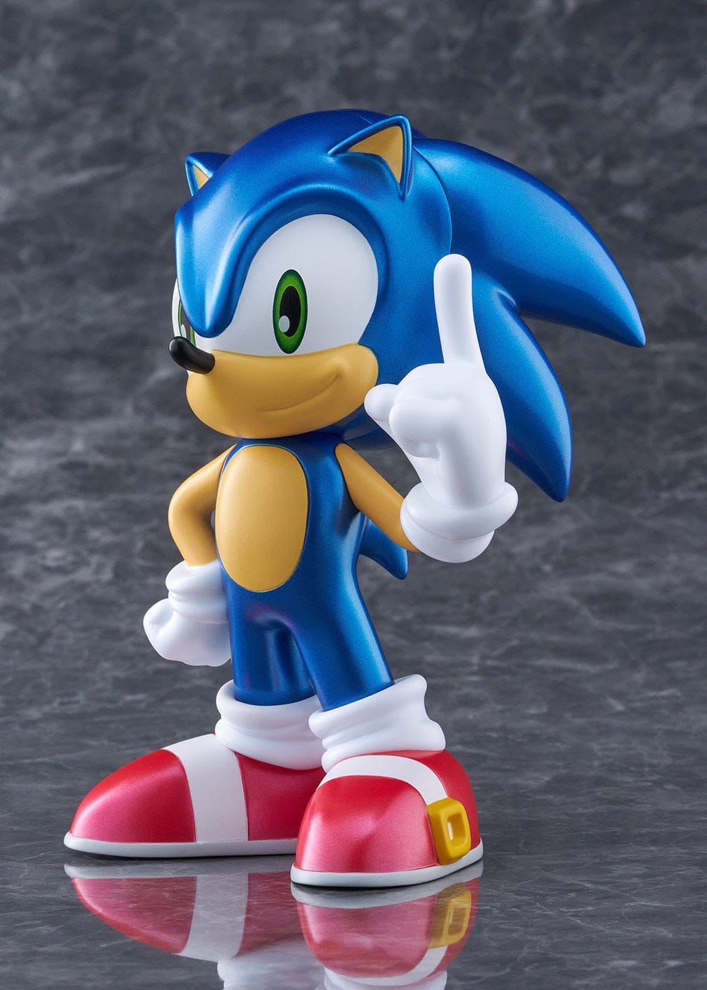 Sonic The Hedgehog Sofbi Vinyl-Figur Sonic Metallic Ver. 15 cm   