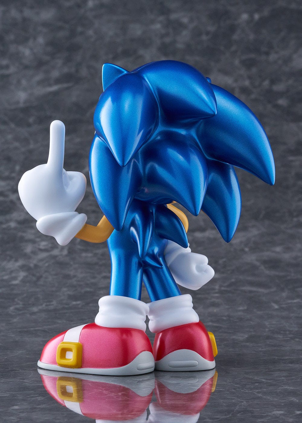 Sonic The Hedgehog Sofbi Vinyl-Figur Sonic Metallic Ver. 15 cm   