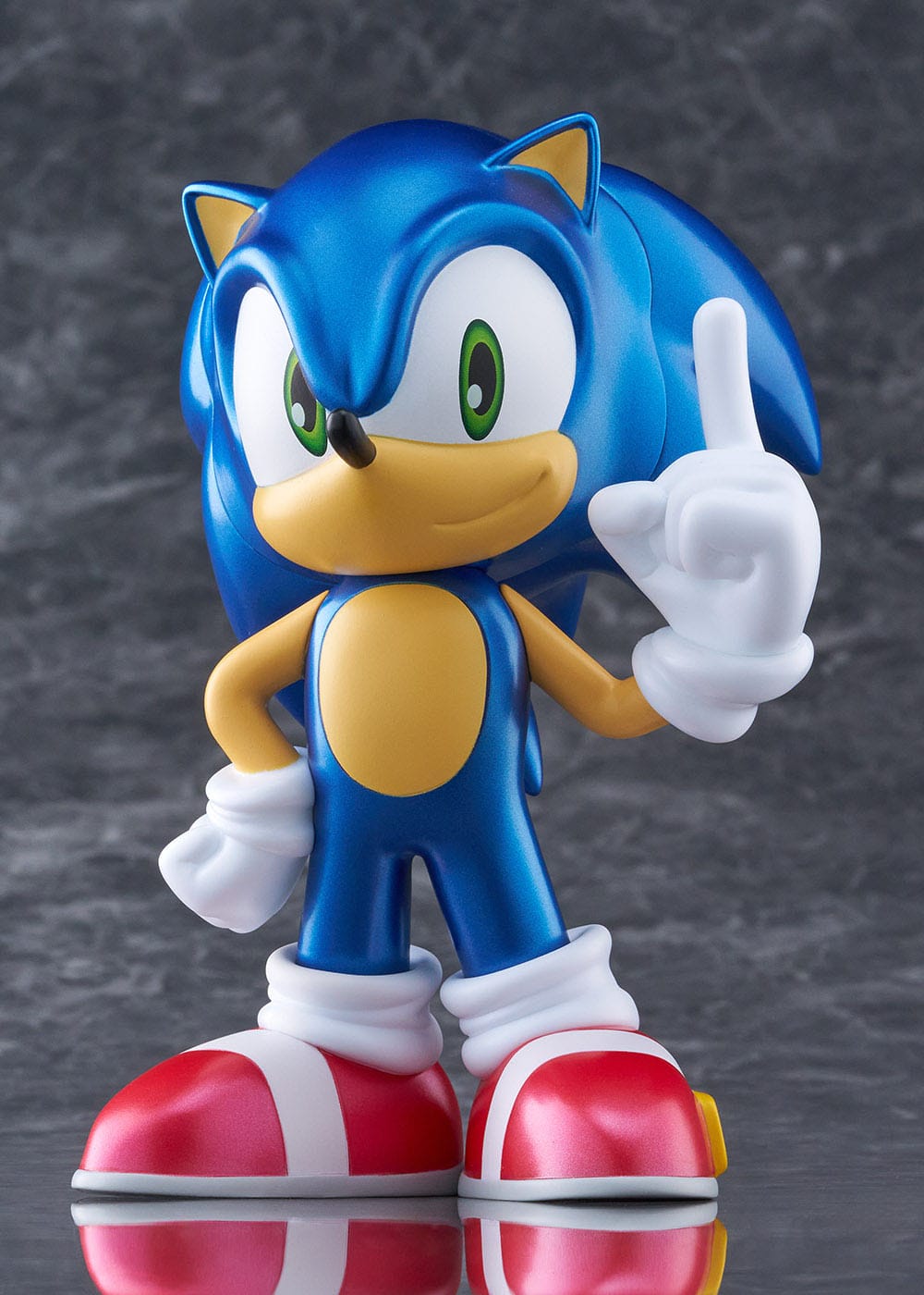 Sonic The Hedgehog Sofbi Vinyl-Figur Sonic Metallic Ver. 15 cm   