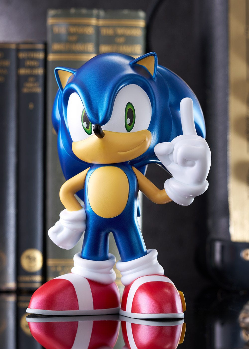 Sonic The Hedgehog Sofbi Vinyl-Figur Sonic Metallic Ver. 15 cm   