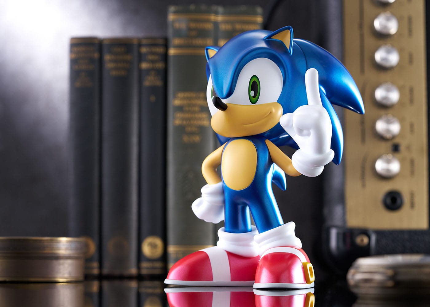 Sonic The Hedgehog Sofbi Vinyl-Figur Sonic Metallic Ver. 15 cm   