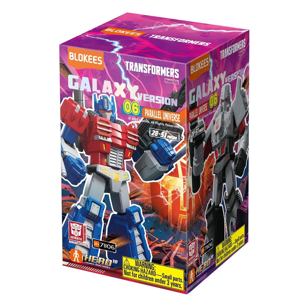 Transformers Blokees Plastic Model Kit Galaxy Version 06 One Sortiment (9)