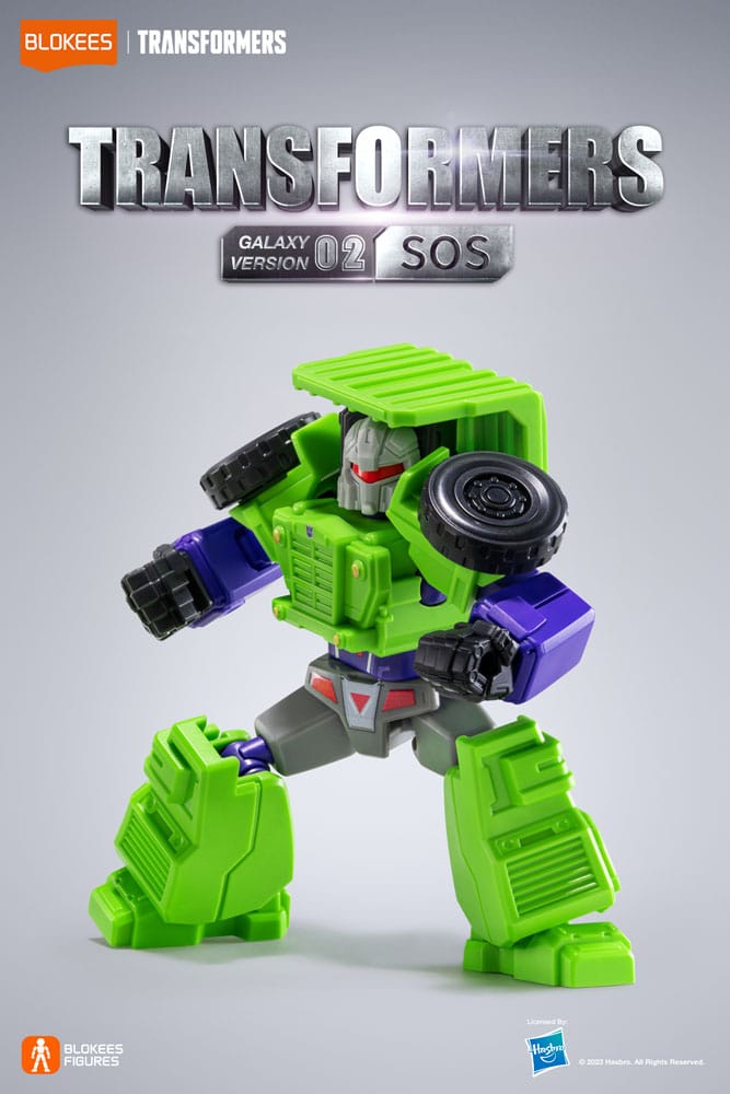 Transformers Blokees Plastic Model Kit Galaxy Version 02 SOS Sortiment (9)