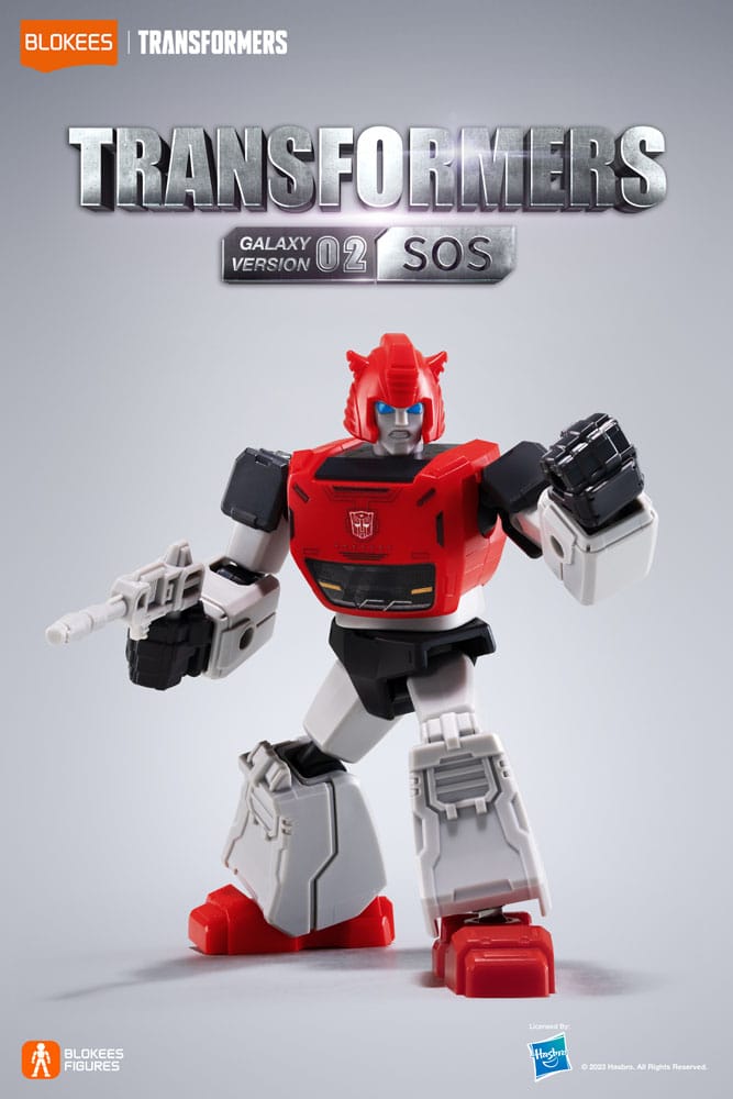 Transformers Blokees Plastic Model Kit Galaxy Version 02 SOS Sortiment (9)