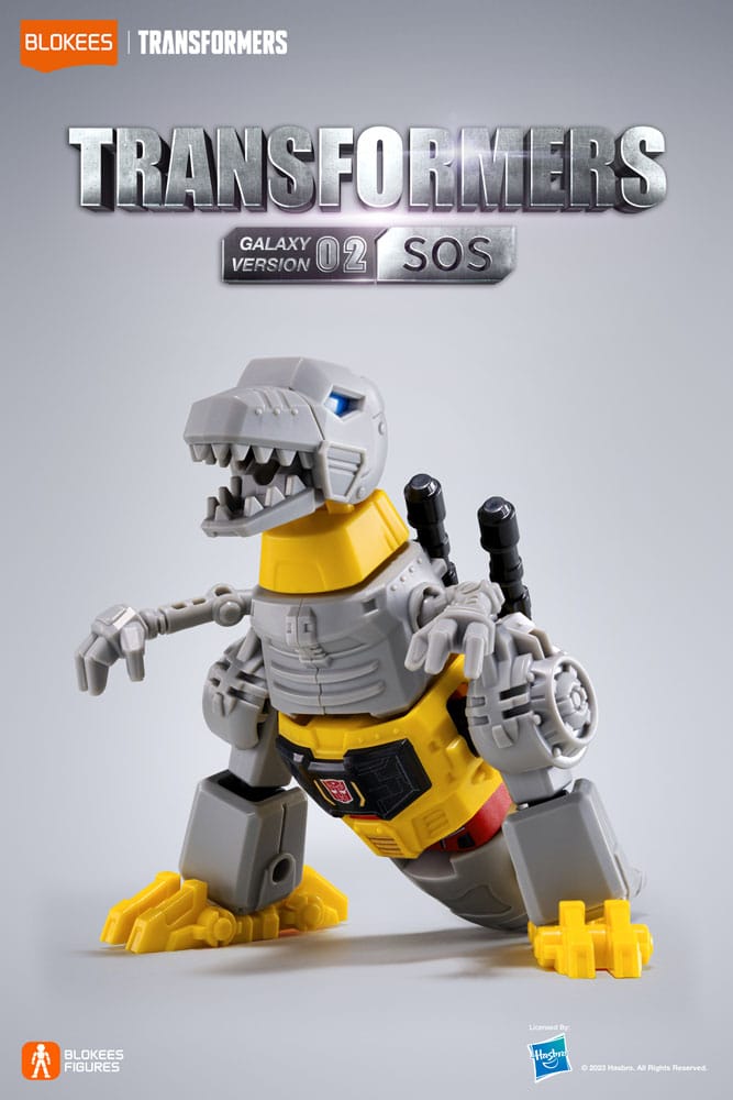 Transformers Blokees Plastic Model Kit Galaxy Version 02 SOS Sortiment (9)
