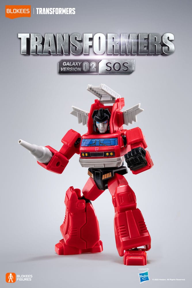 Transformers Blokees Plastic Model Kit Galaxy Version 02 SOS Sortiment (9)